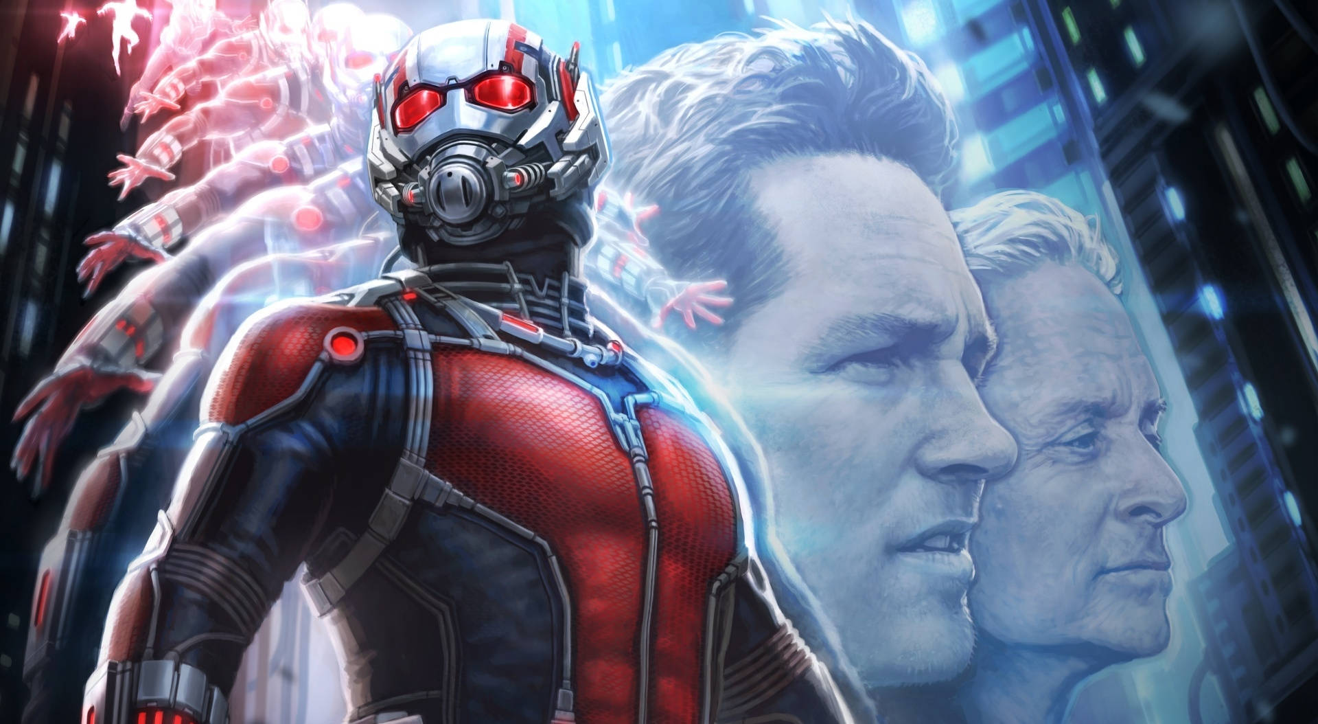 Ant Man With Hank Wallpaper