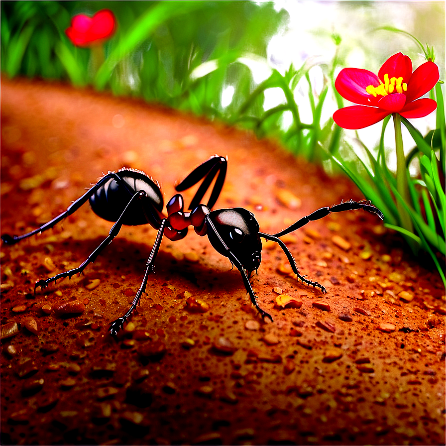 Ant Trail Clipart Png Stk46 PNG