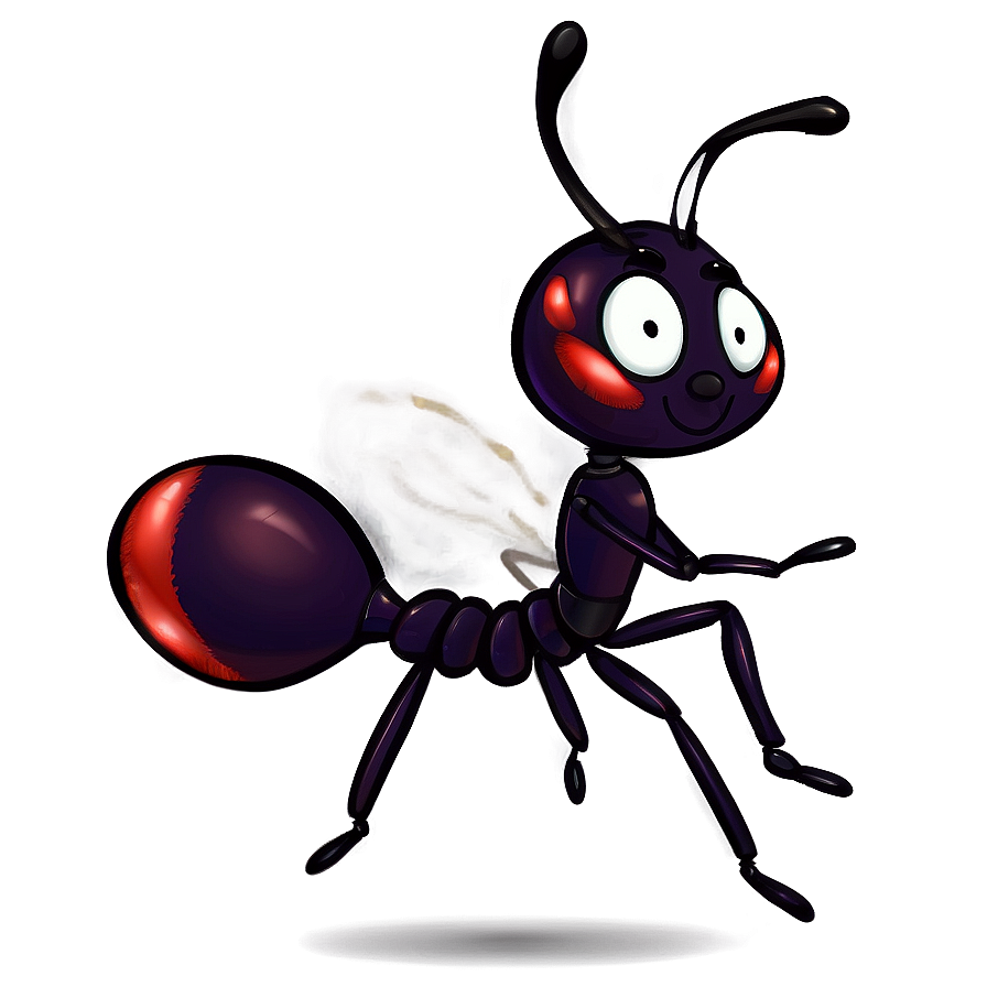 Ant With Wings Drawing Png Qfe PNG