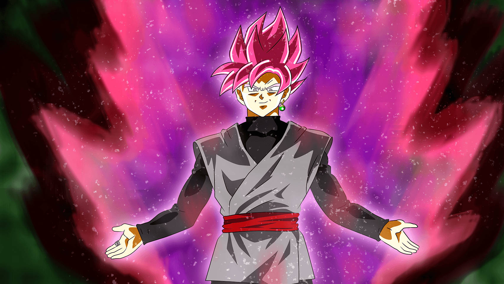 Antagonist Super Saiyan Rose Sort Goku. Wallpaper
