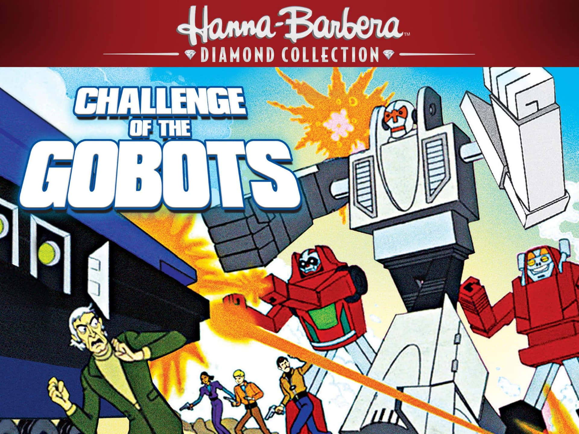 Antagonized City In Challenge Of The Gobots Wallpaper