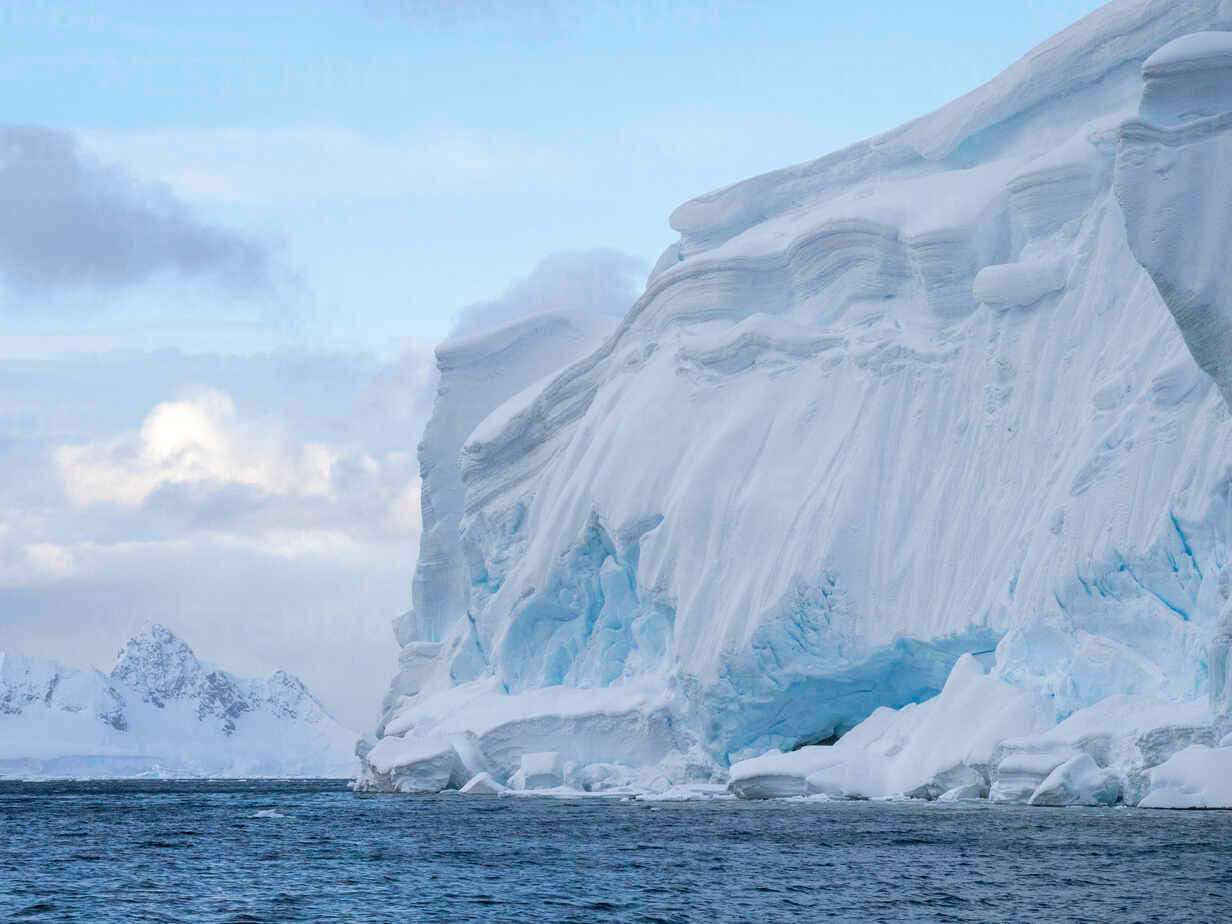 'antarktishem För En Vidsträckt, Isig Gräns'