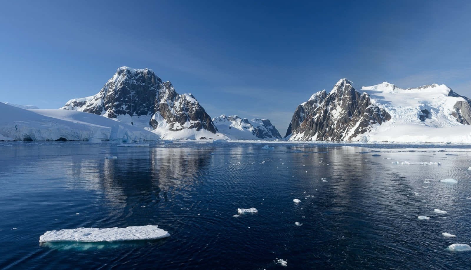 Serene landscape of Antarctica
