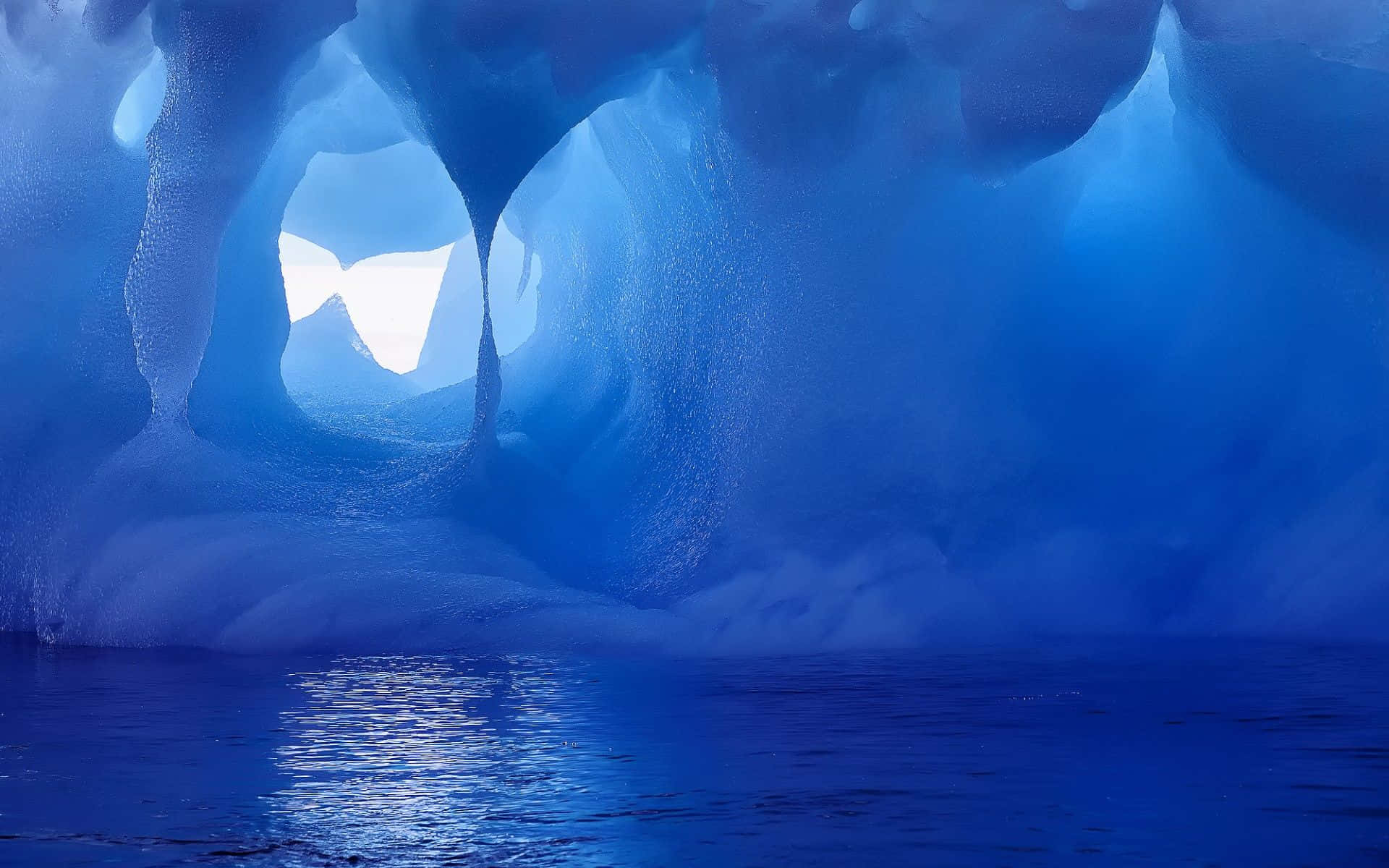 Denhäpnadsväckande Skönheten I Antarktis