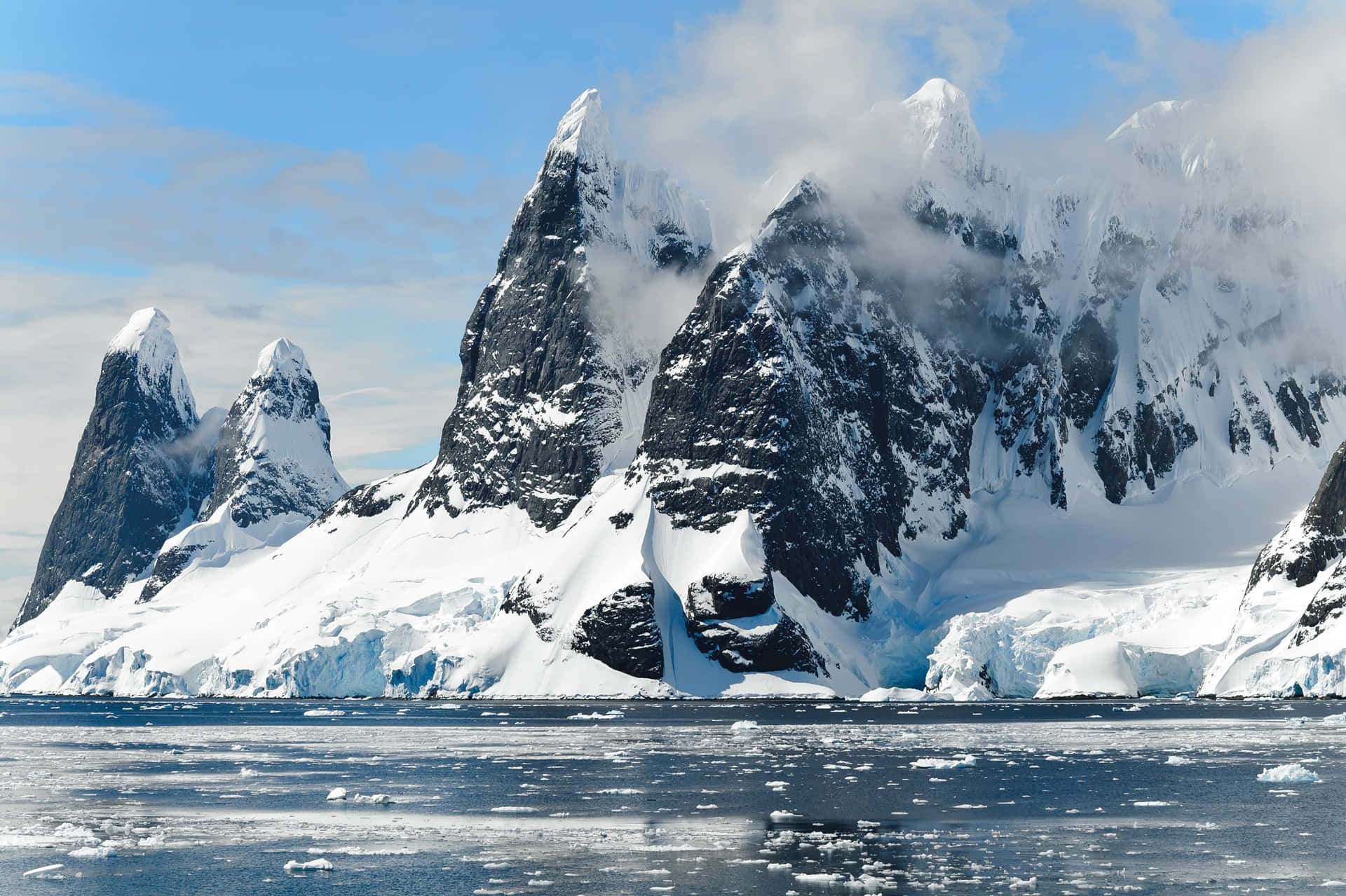 "The endless ice of Antarctica"