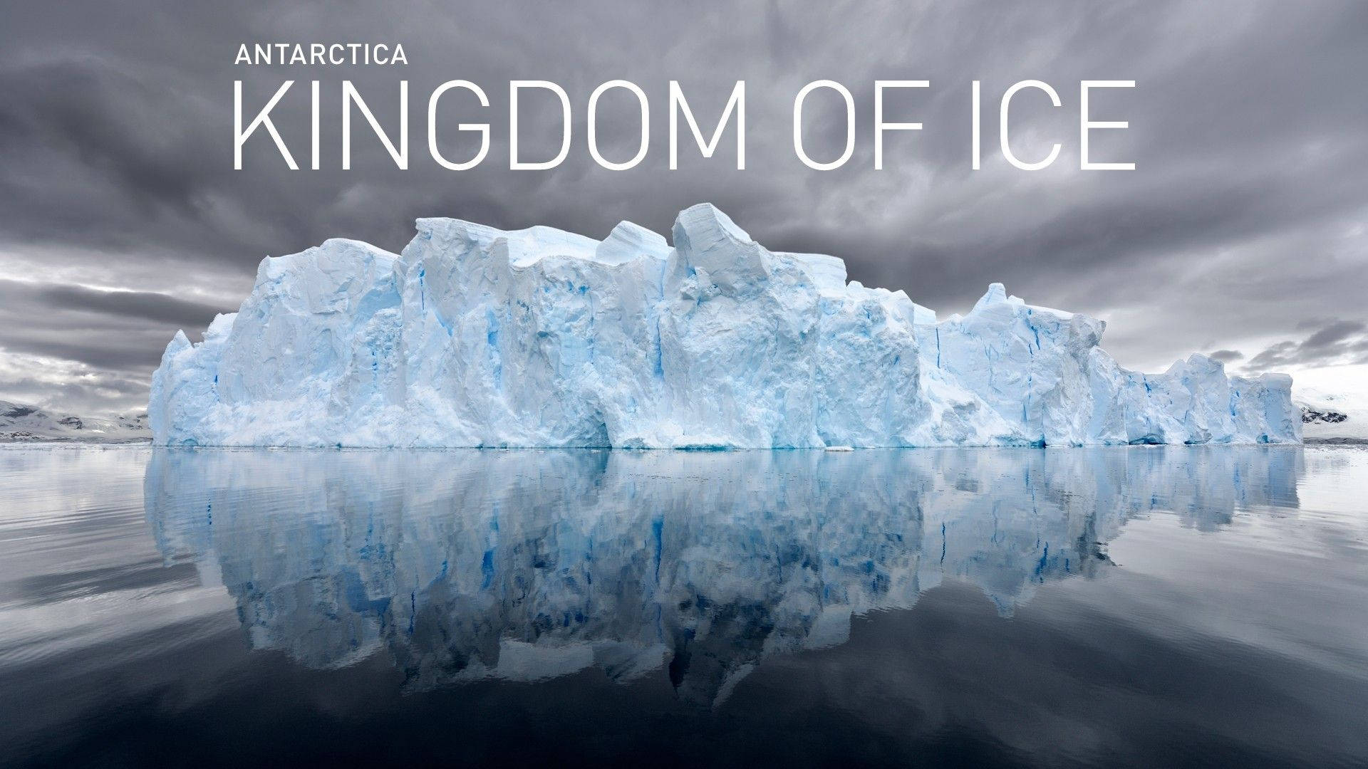 Antarctica Kingdom Of Ice Poster Wallpaper