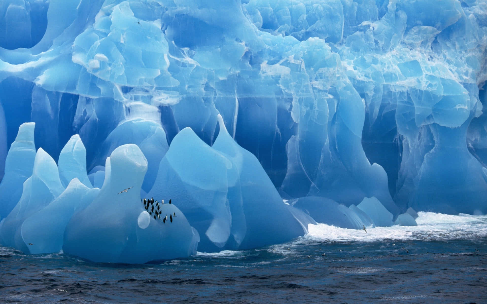 Labellezza Senza Pari Di Un Paesaggio Antartico