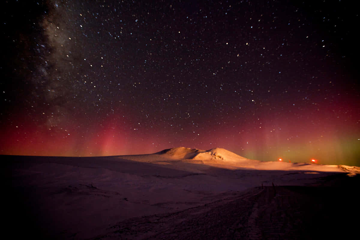 Diewunderschöne Landschaft Der Antarktis