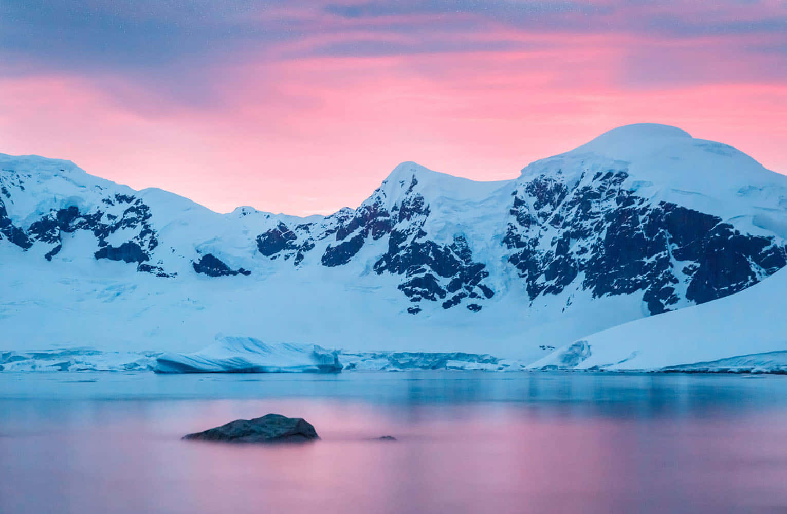 Eineluftaufnahme Des Antarktischen Meereises
