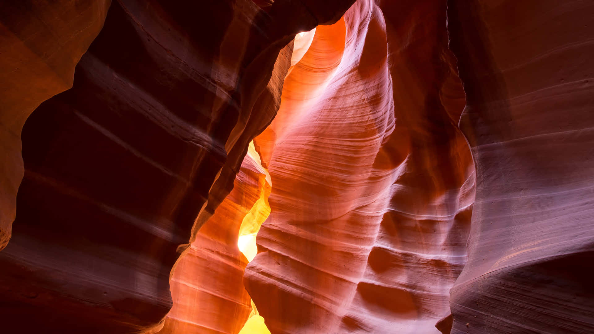 Antelope Canyon Lichtstraal 4k Achtergrond