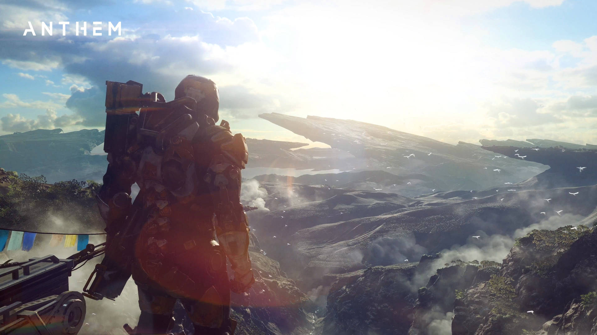 Explore the Vast Uncharted World of Anthem in 4K Resolution Wallpaper