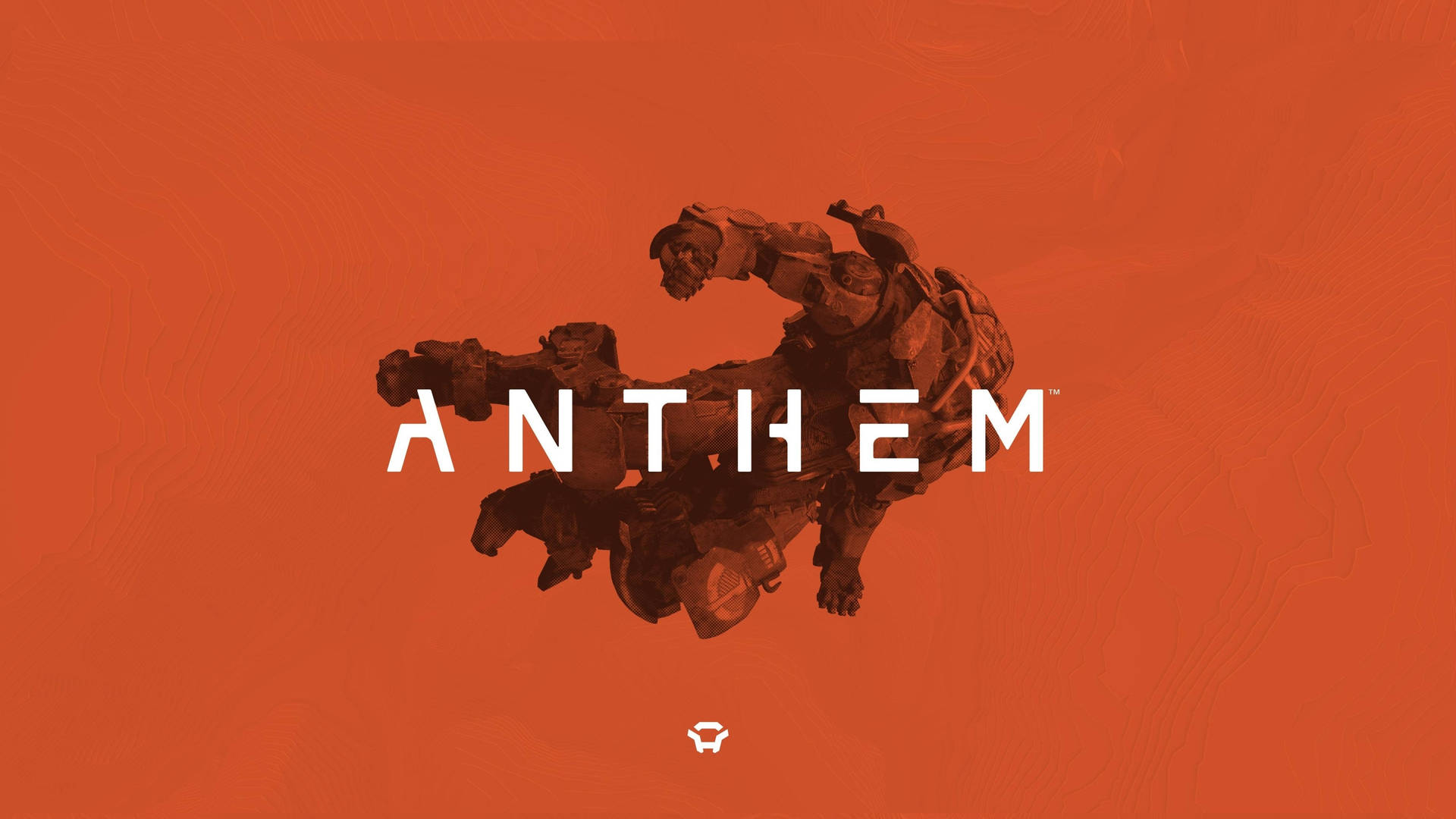 Billede Anthem, en 4K high-definition videospil tapet, har et landskab af græsmarker nedenfor en stjernet nordlyshimmel. Wallpaper