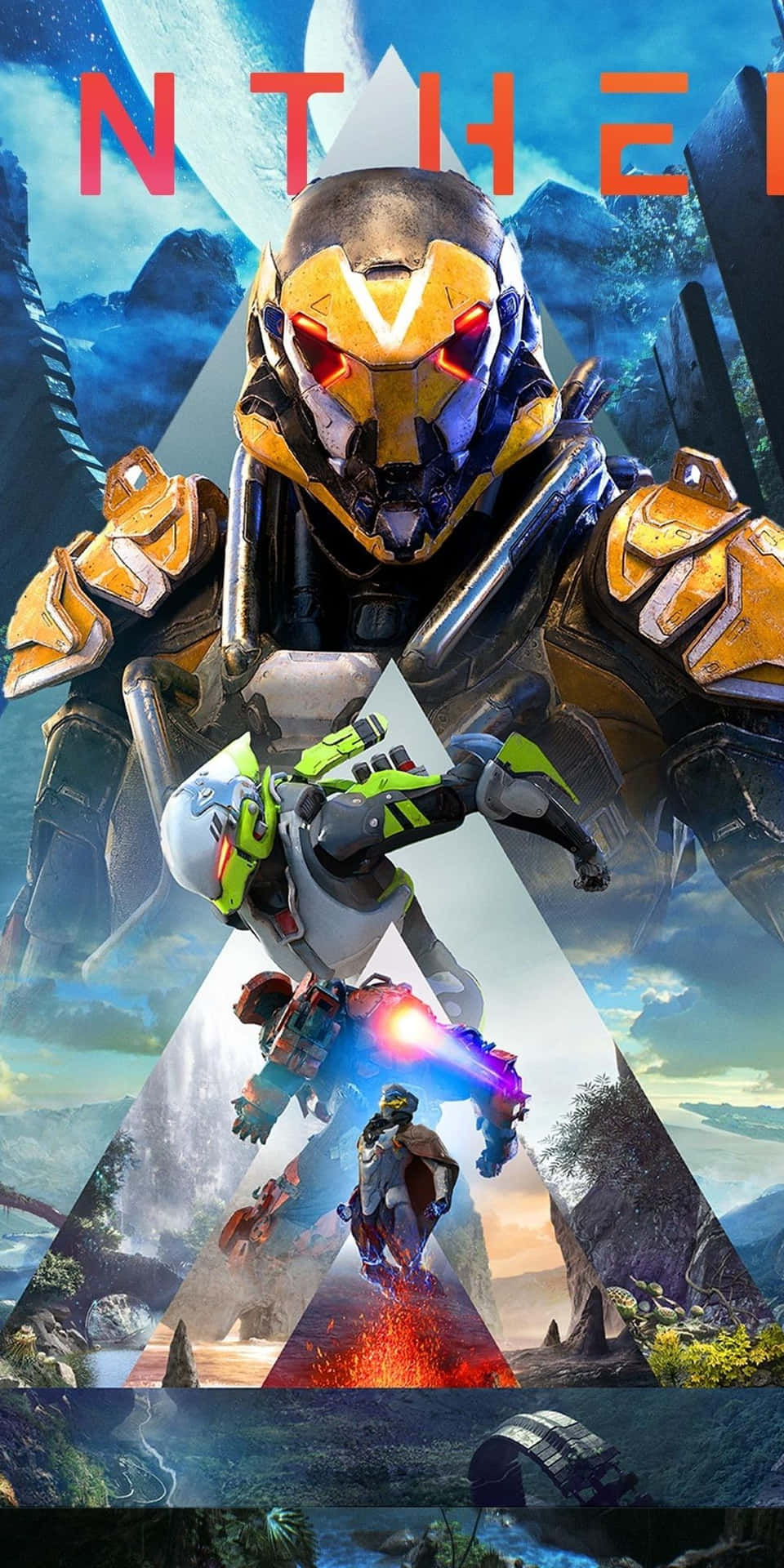 Journey into an open-world action adventure with Anthem Wallpaper