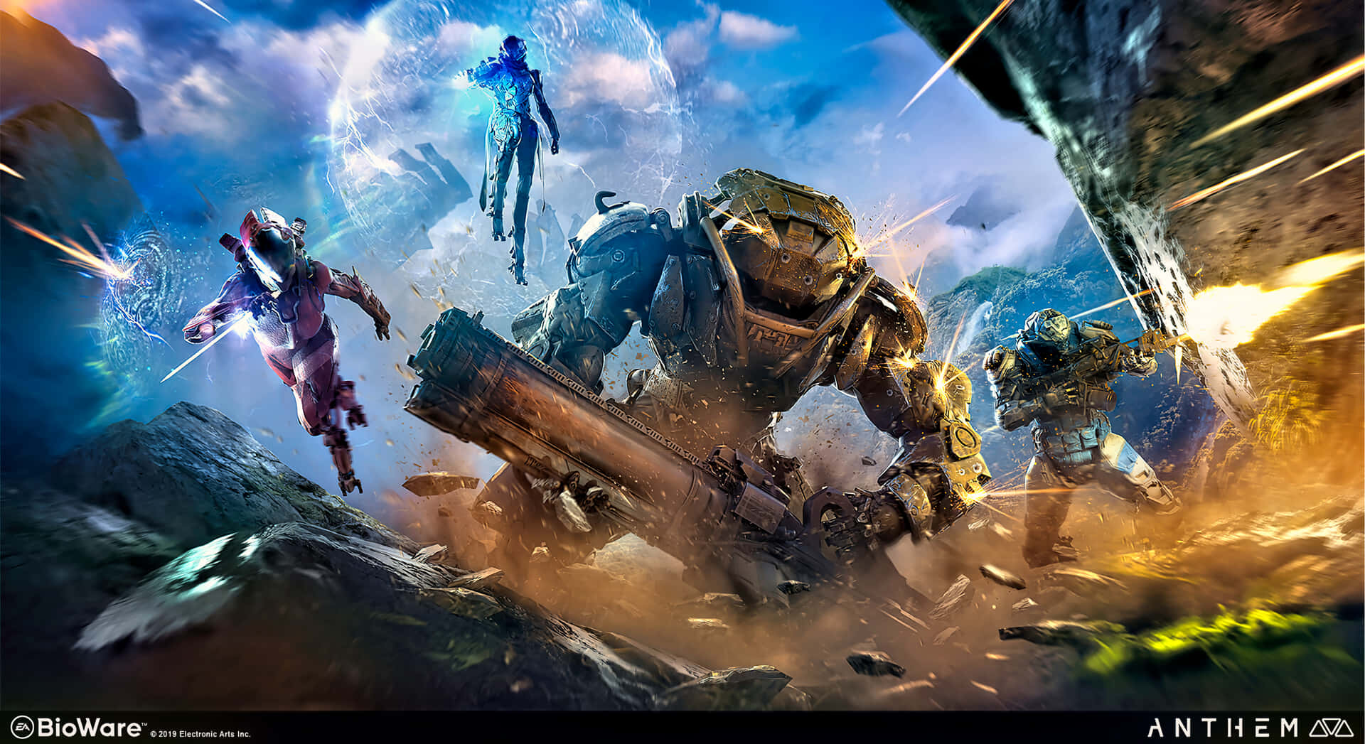 Prepare to experience an epic journey in Anthem Wallpaper