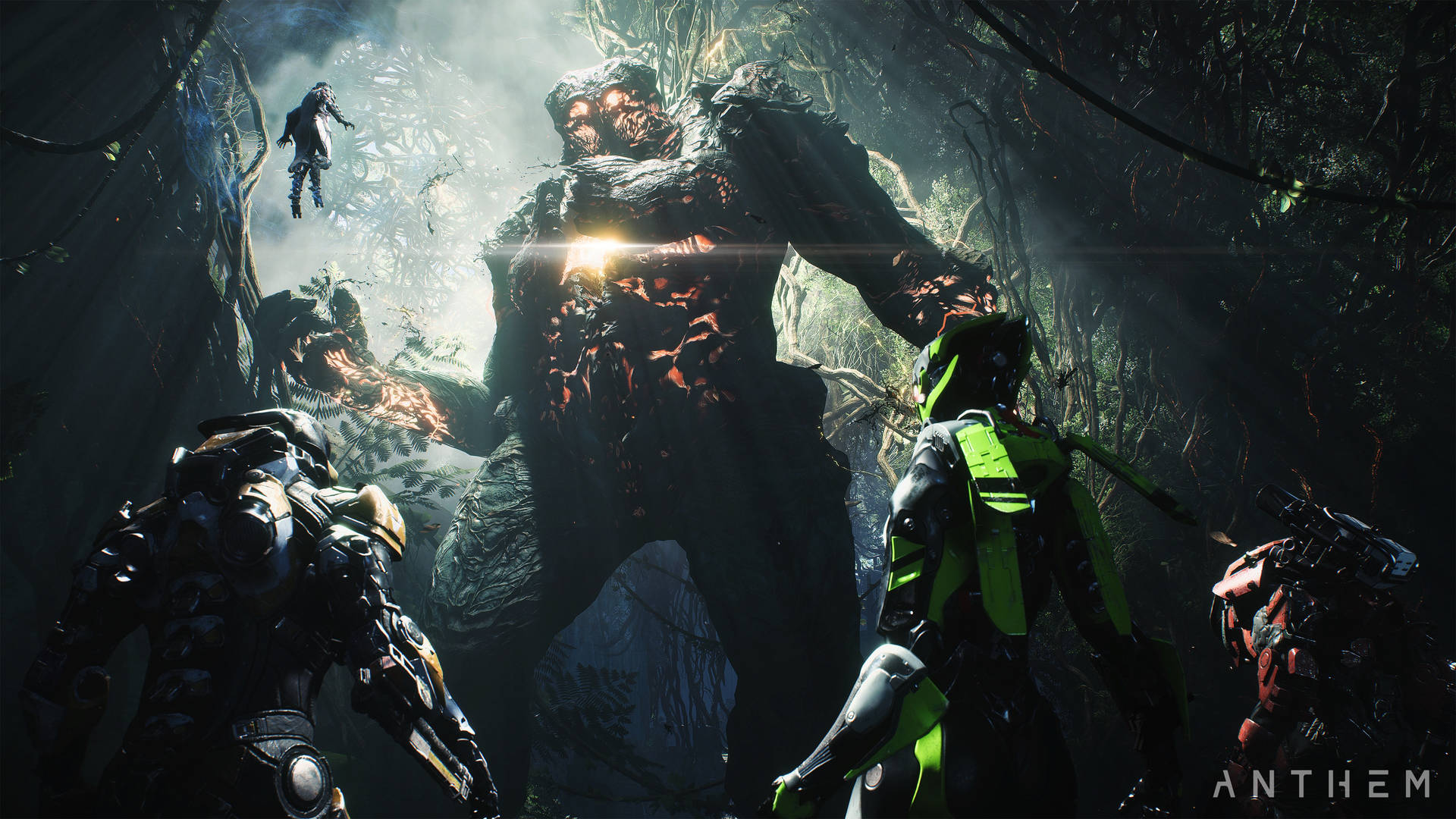 Explore a world of adventure in Anthem Game Wallpaper
