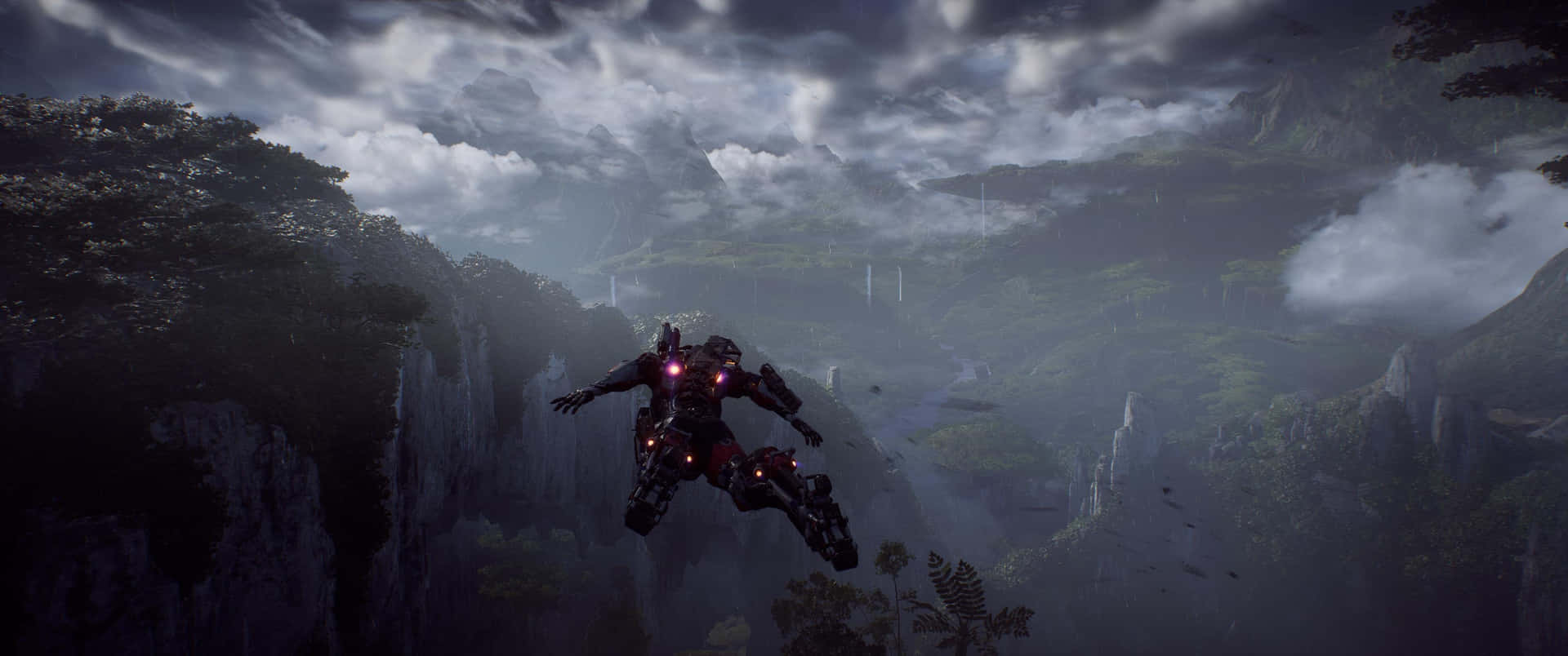 Pilot your Javelin and explore the world of Anthem in this epic new sci-fi shooter from EA. Wallpaper