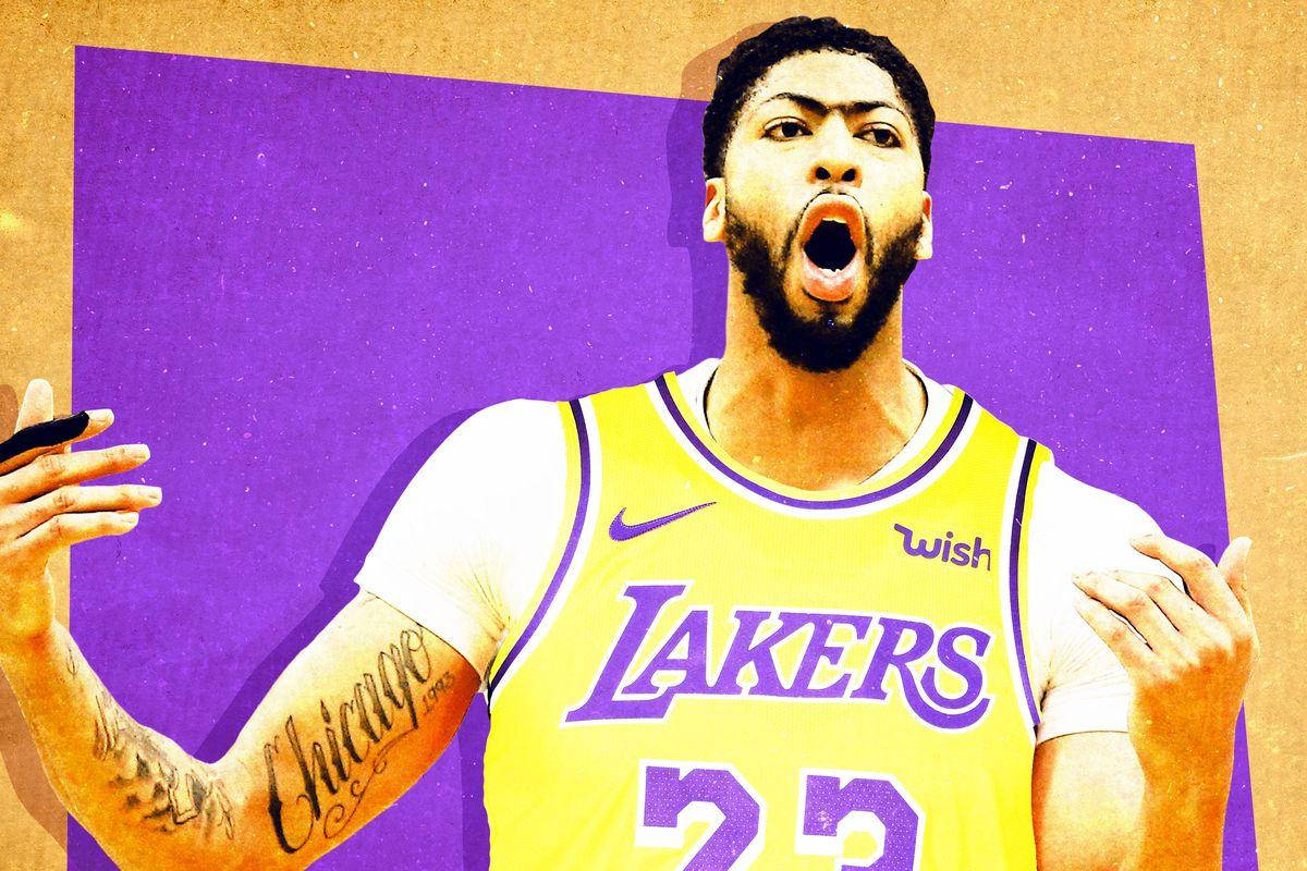 Anthony Davis Lakers Wallpaper