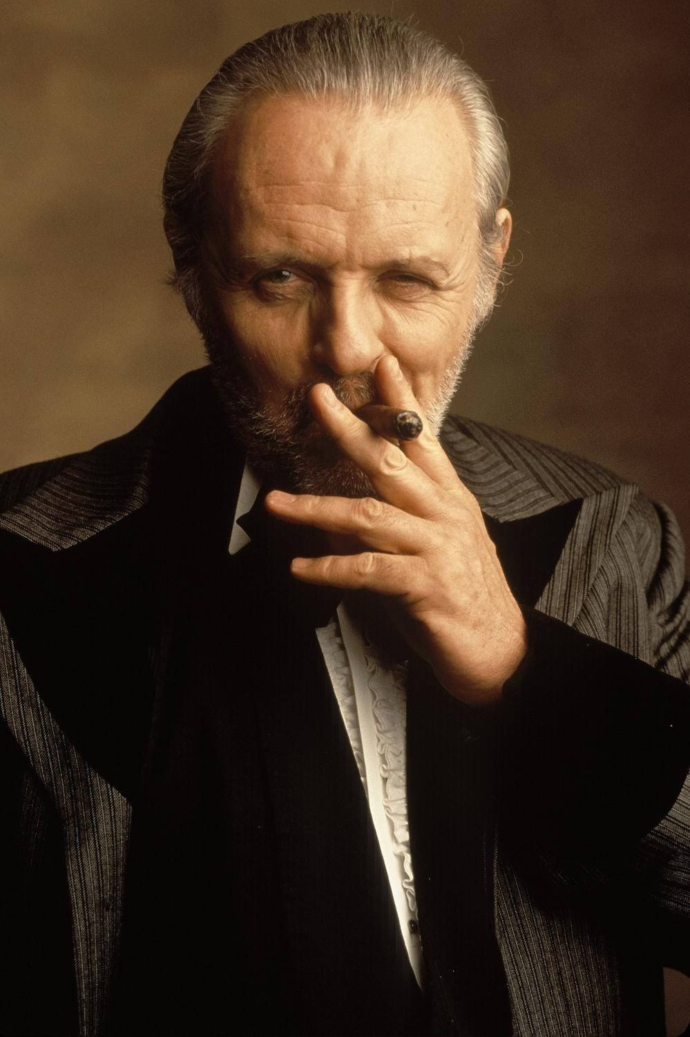 Anthony Hopkins With Tobacco Wallpaper