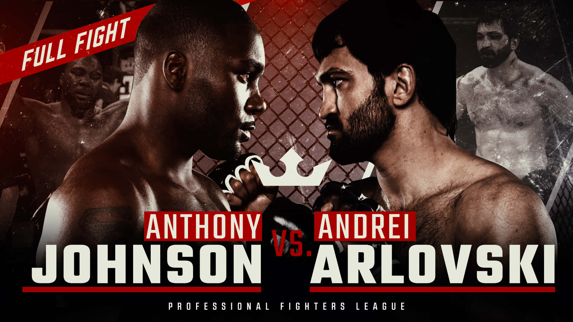 Anthonyjohnson Und Andrei Arlovski Bei Der World Series Of Fighting 2 Wallpaper