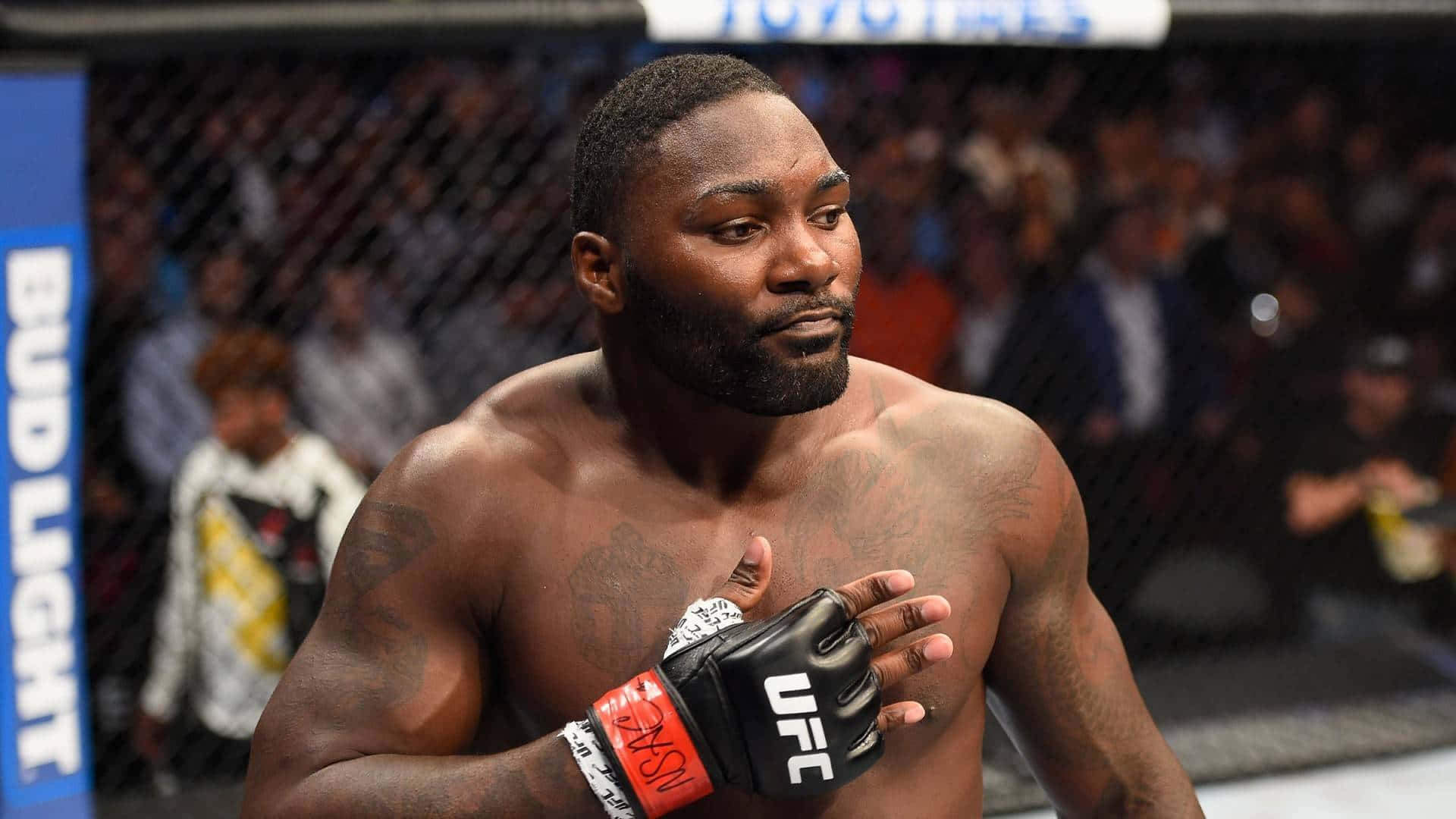 Anthony Johnson besejrede Glover Teixeira 2016 Wallpaper