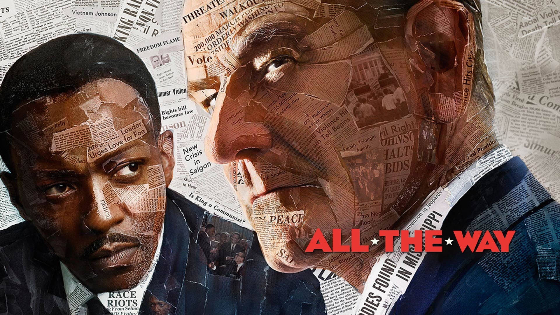 Anthony Mackie In All The Way Wallpaper