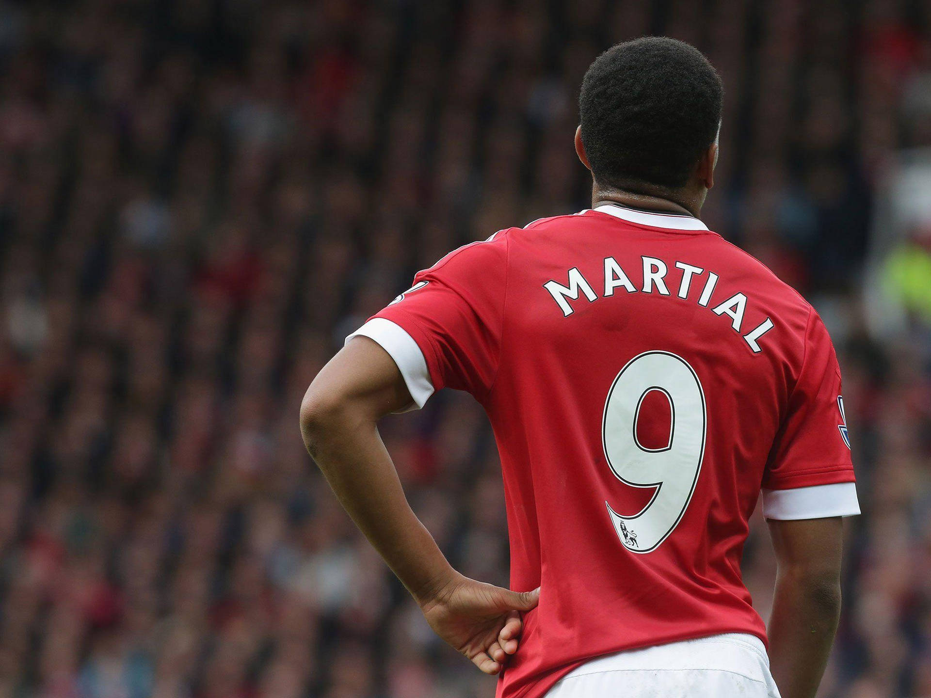 Anthony Martial 9 Manchester United-tapet Wallpaper