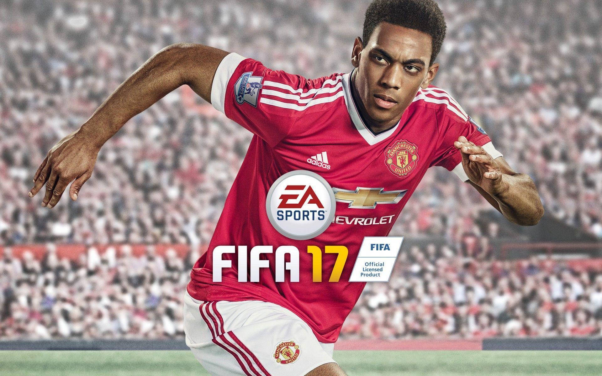 Anthony Martial FIFA 17 tapet Wallpaper