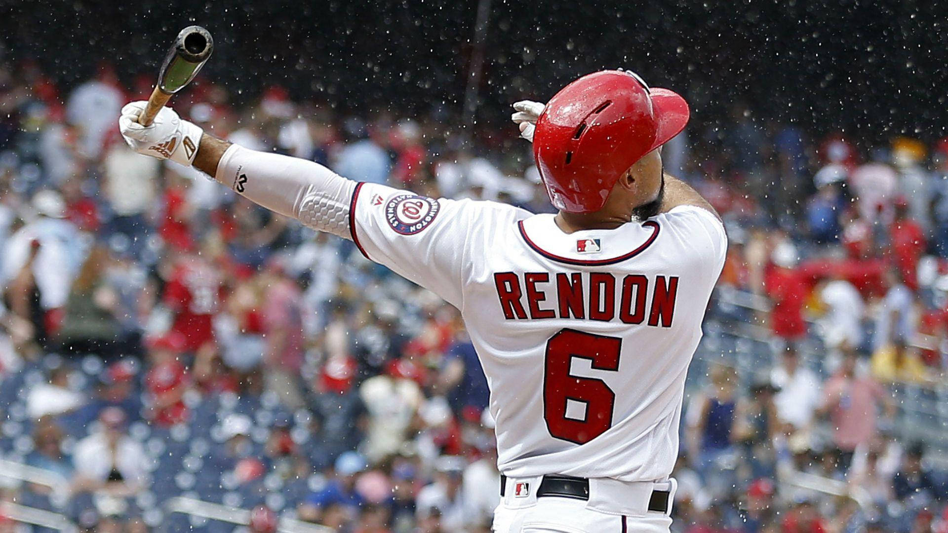 Anthony Rendon With Back Turned
