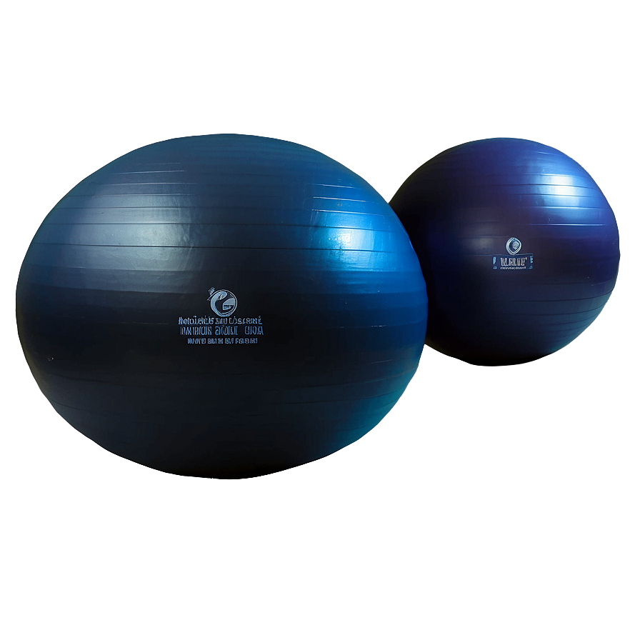 Anti-burst Yoga Ball Png 06252024 PNG