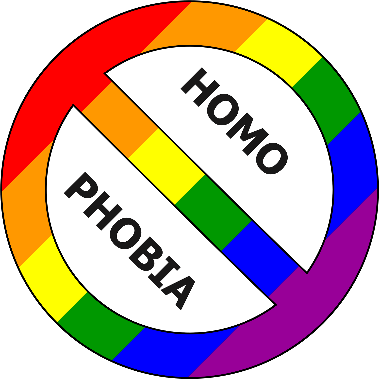 Anti Homophobia Symbol PNG