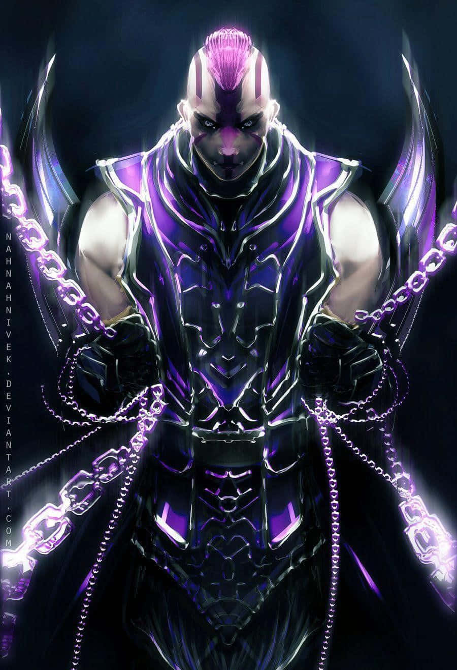 Epic Anti-Mage in Action Wallpaper