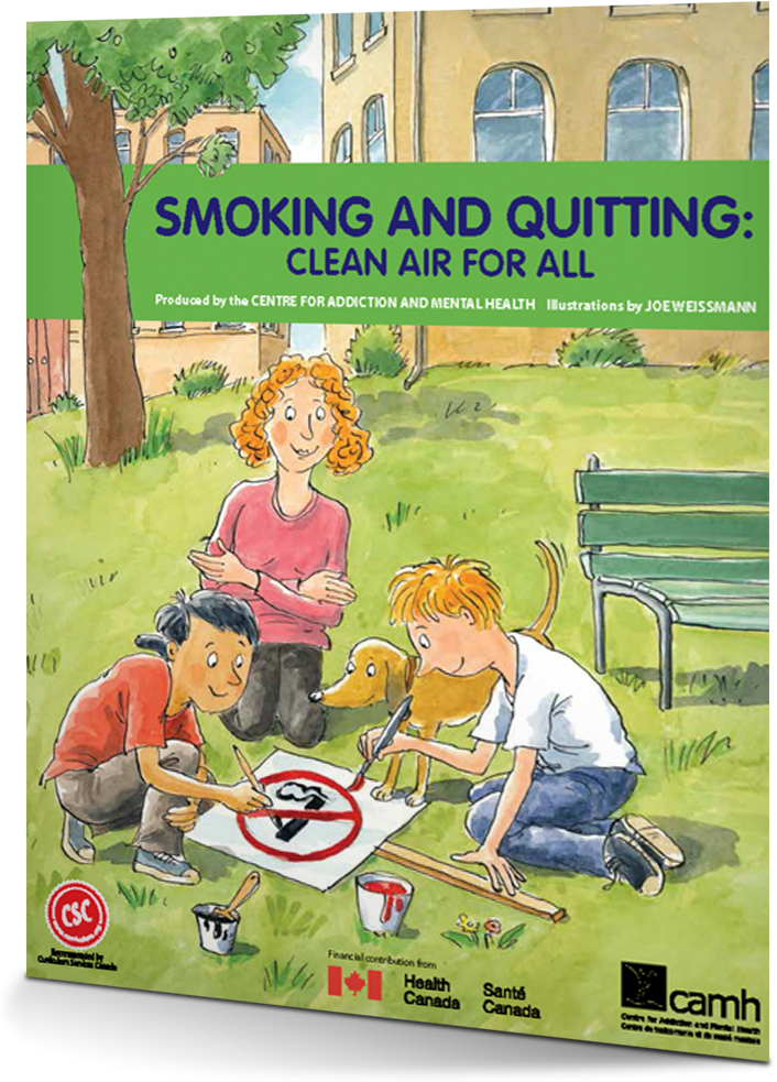 Anti Smoking Clean Air Educational Poster PNG