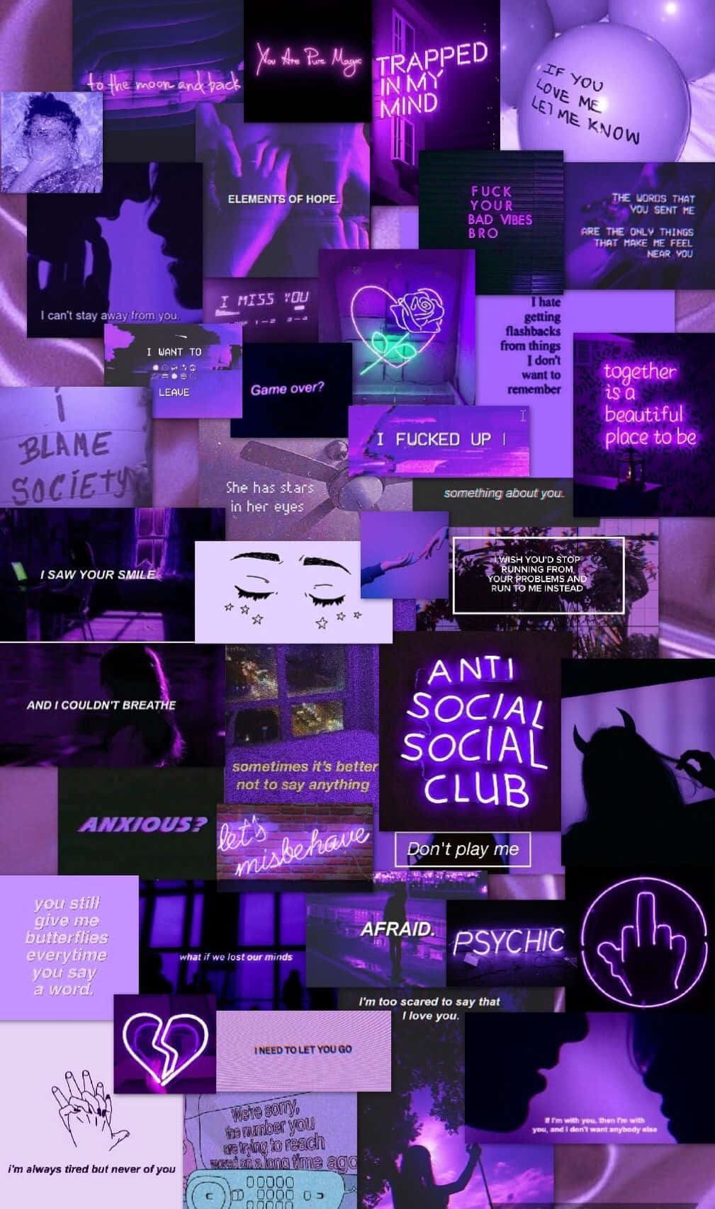 Turn Heads In An Anti Social Club Iphone Wallpaper