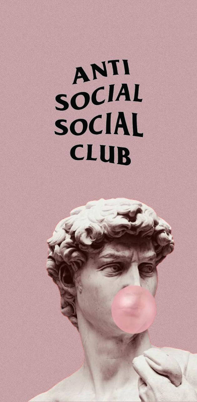 Anti Social Social Club David Sculpture Wallpaper