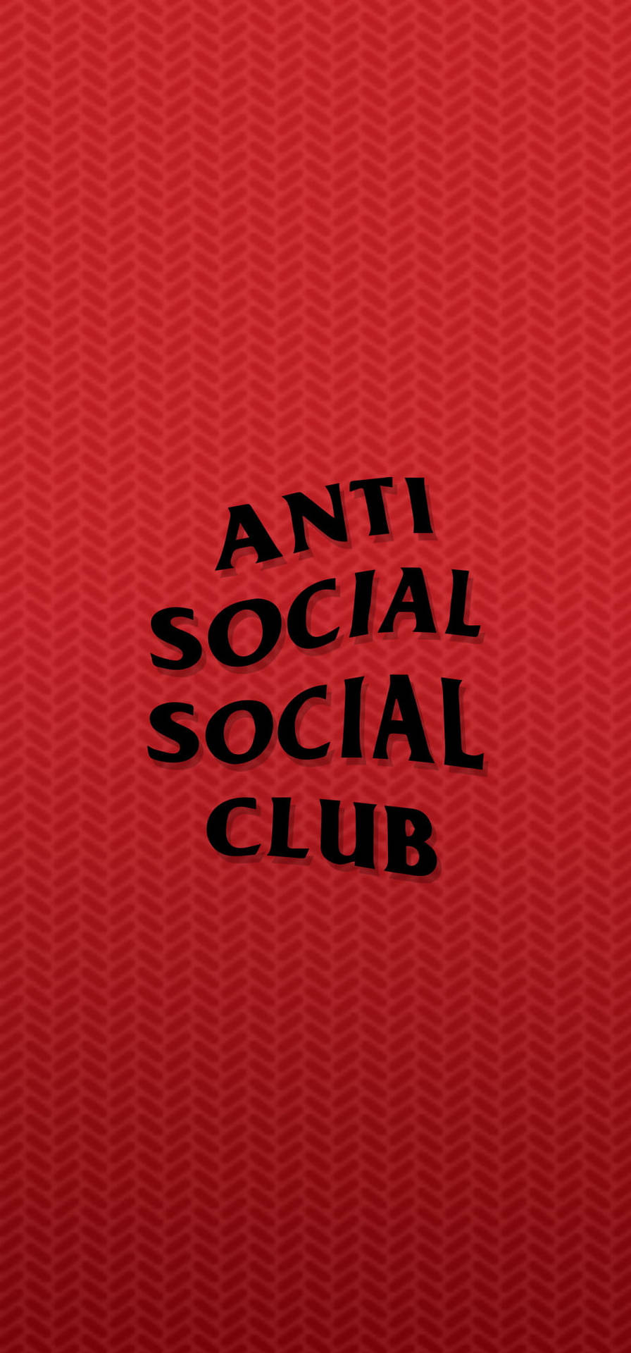 Anti Social Social Club Red Black