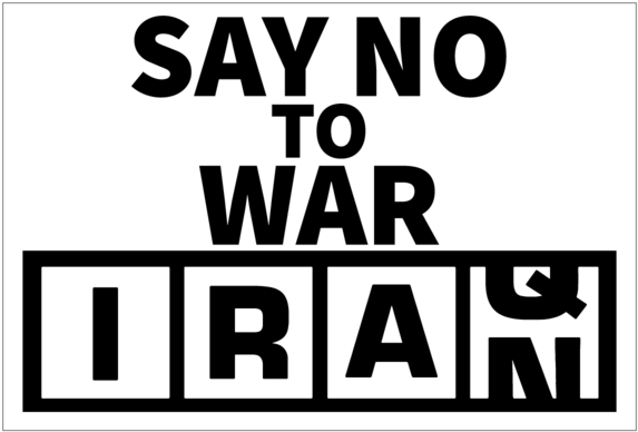 Anti War Slogan Iran PNG