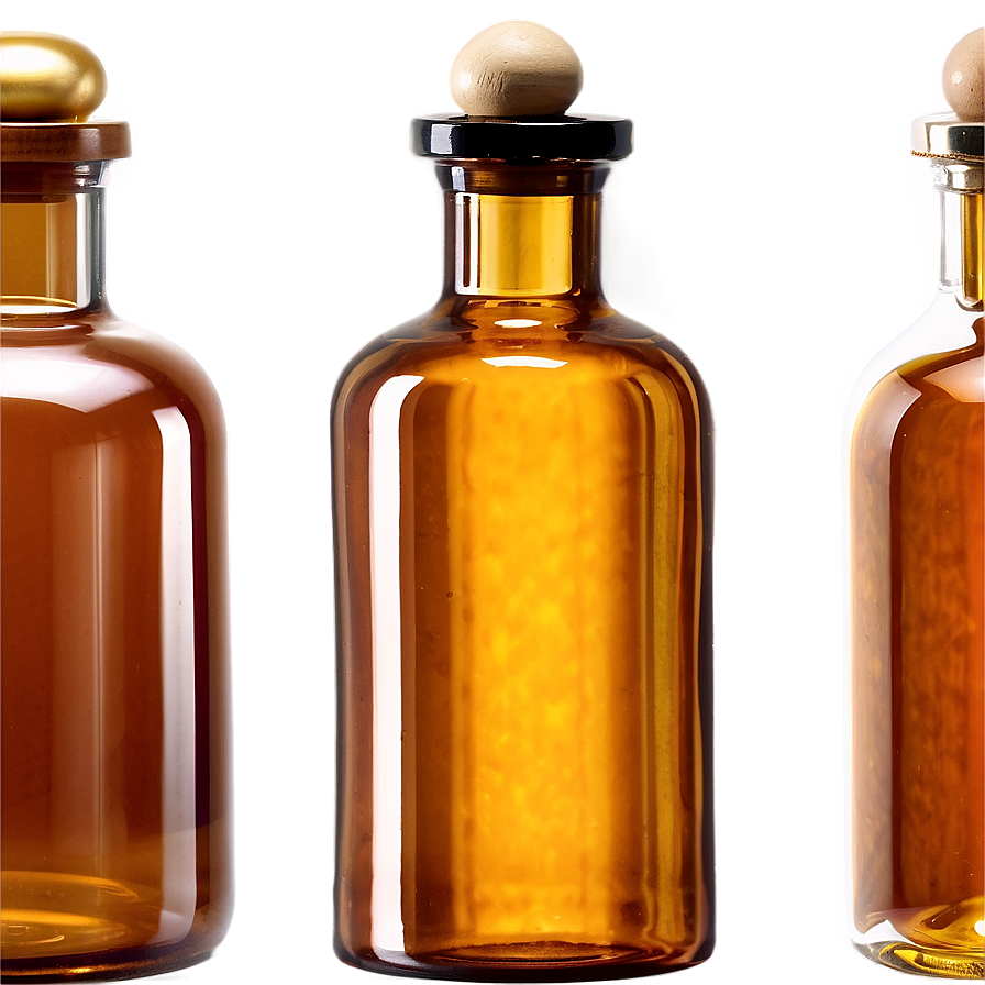 Download Antique Amber Bottle Png 29 | Wallpapers.com