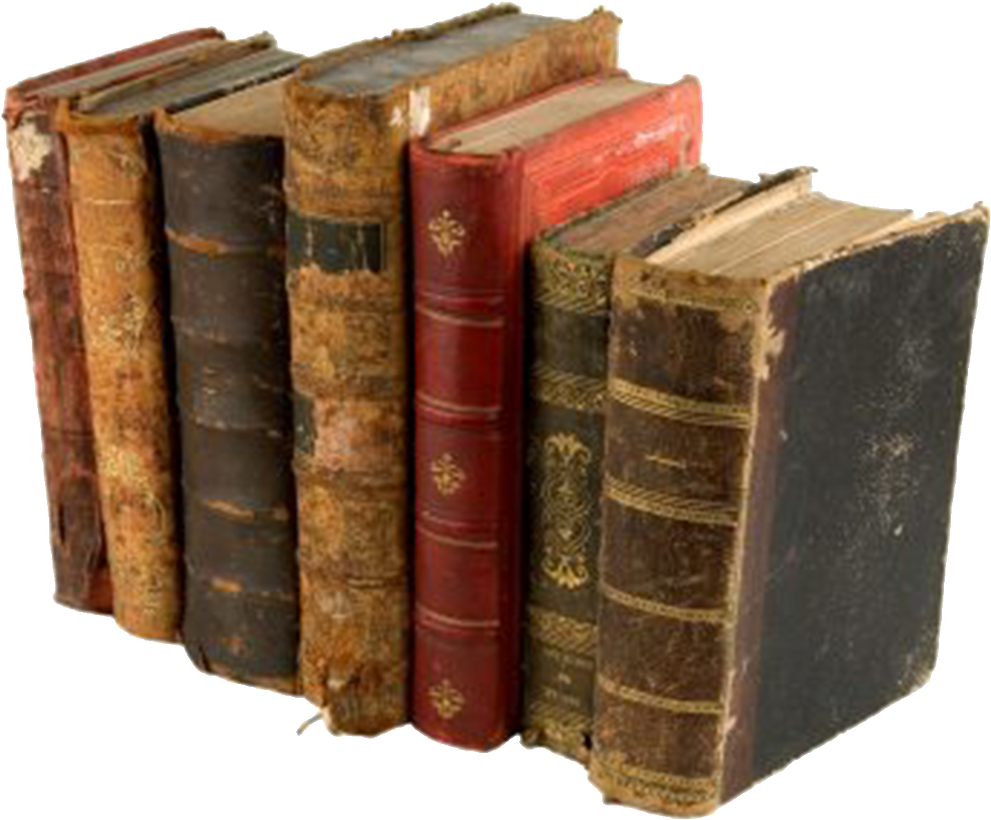 Antique Books Collection PNG