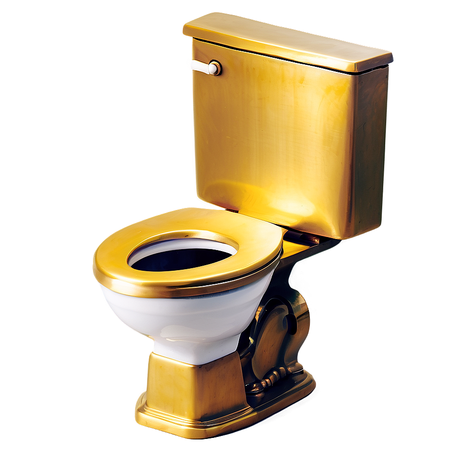 Download Antique Brass Toilet Png 94 | Wallpapers.com