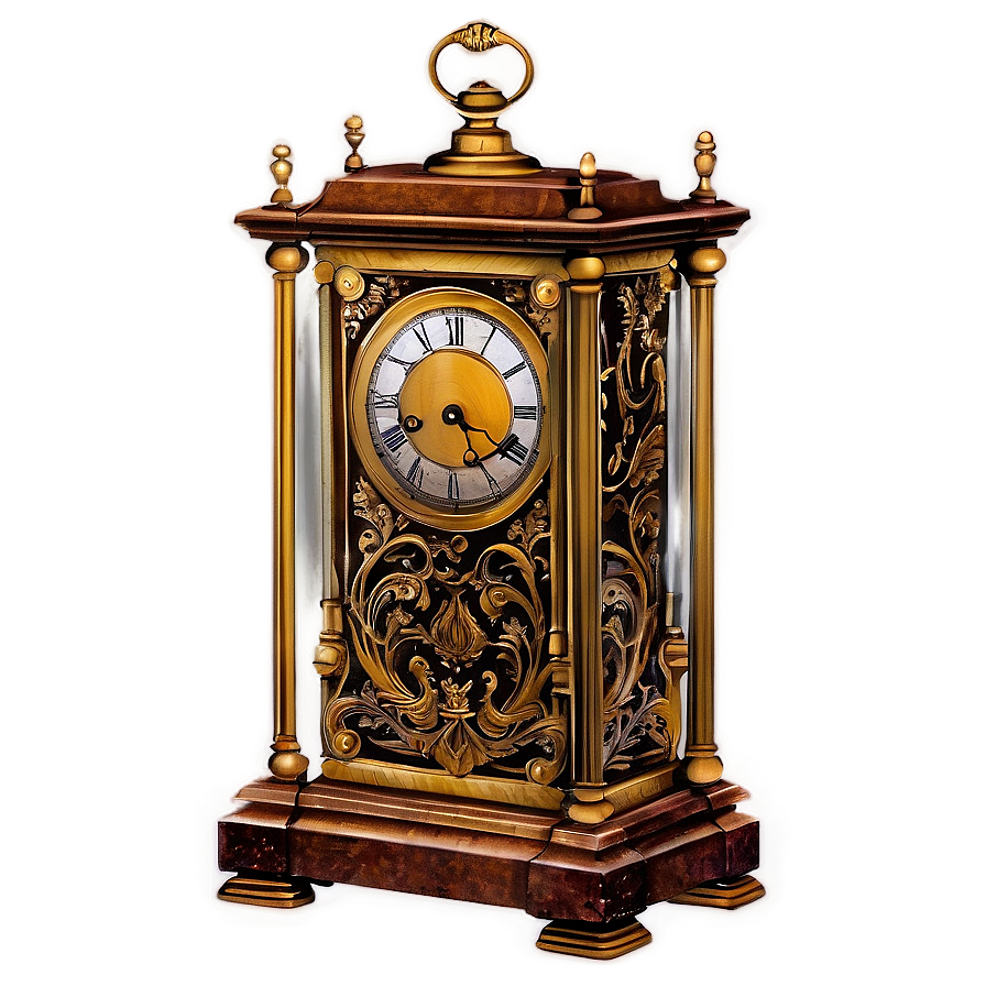 Antique Clock Clipart Png Mrv PNG