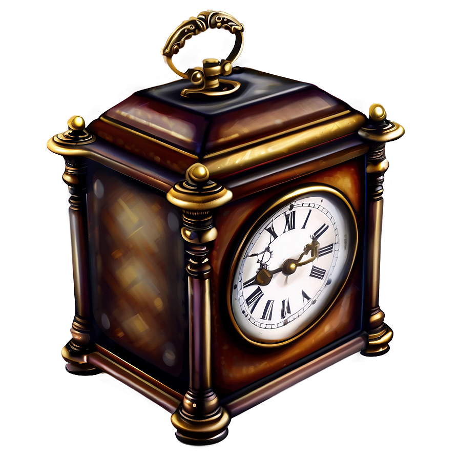 Antique Clock Clipart Png Yrd PNG
