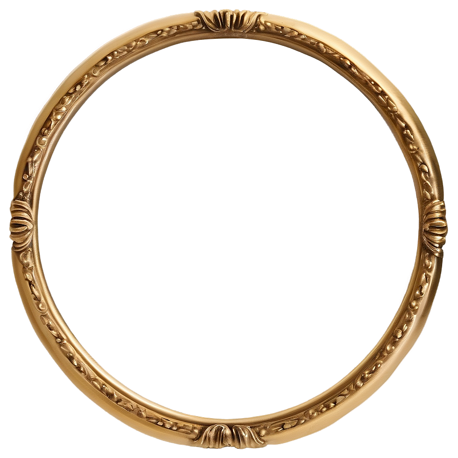 Antique Gold Frame Png Esd78 PNG