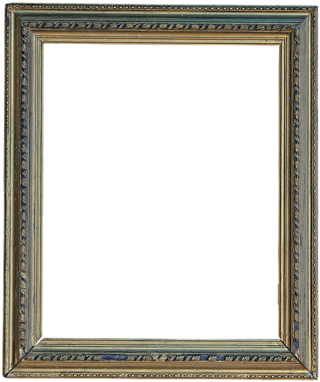 Antique Golden Ornate Frame PNG