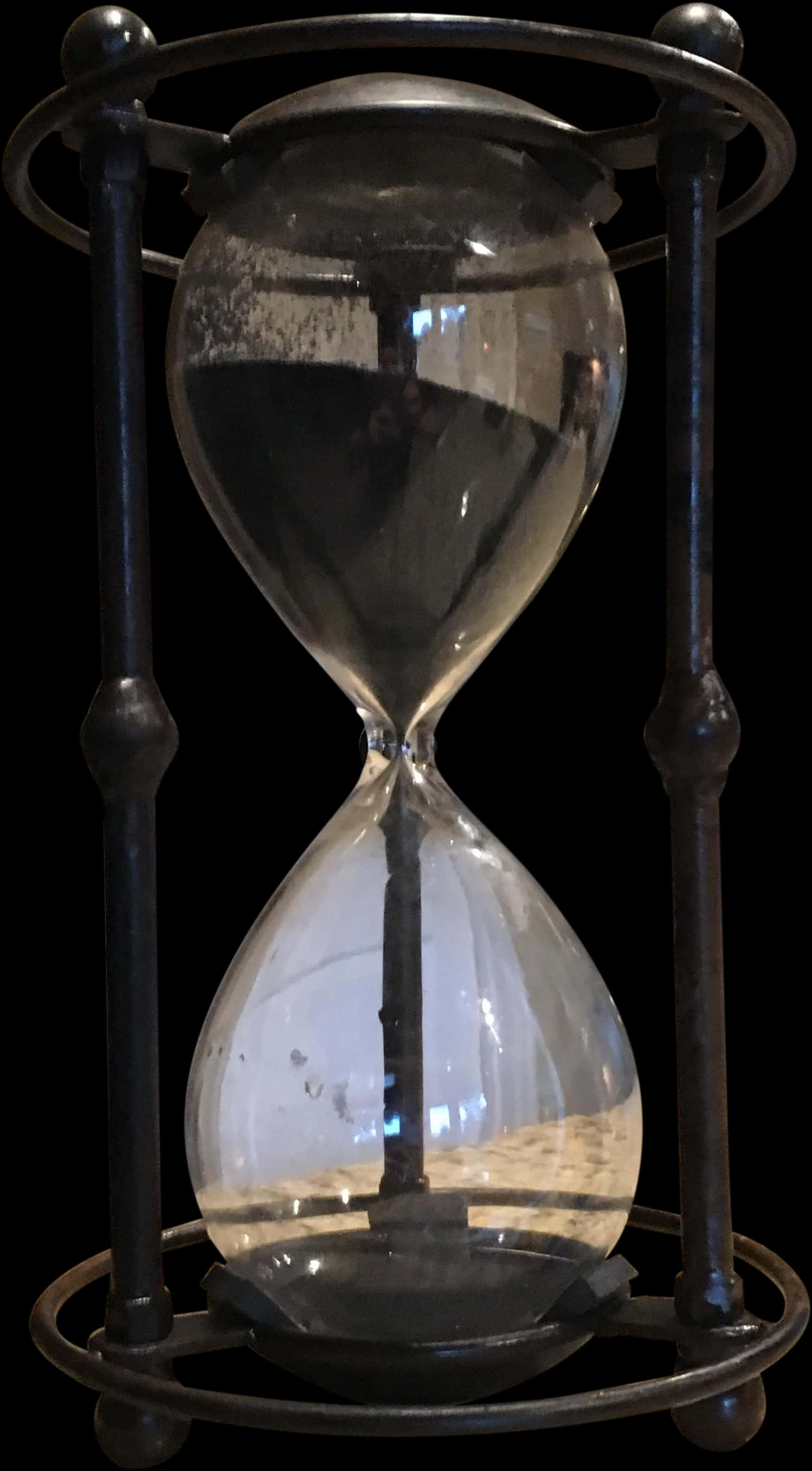 Antique Hourglass Timepiece.jpg PNG