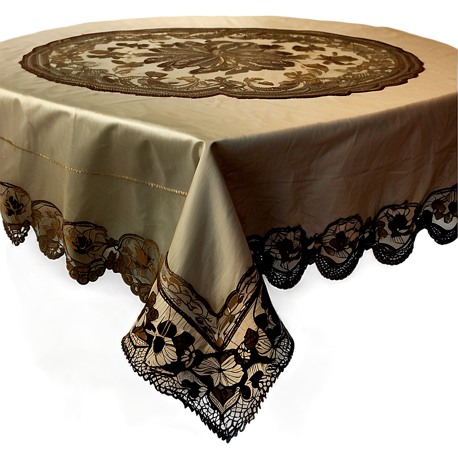 Download Antique Lace Tablecloth Png 46 | Wallpapers.com