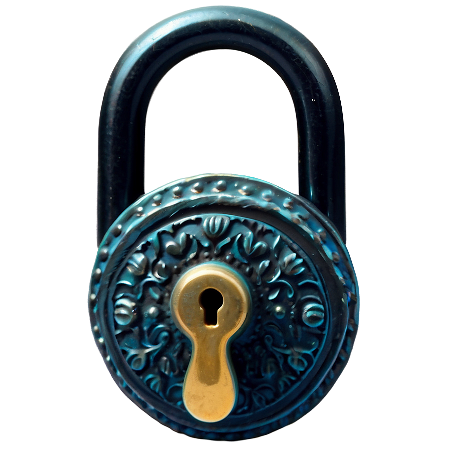 Antique Lock Png Oap85 PNG