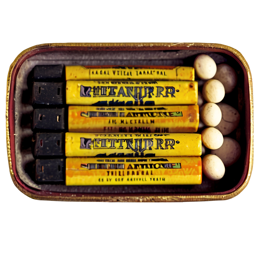 Antique Matchbox Treasure Png Ioj PNG