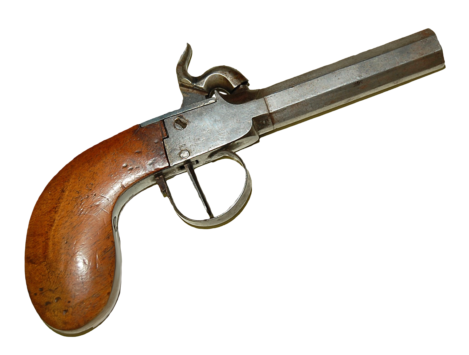 Antique Percussion Pistol PNG