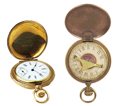 Antique Pocket Watches PNG