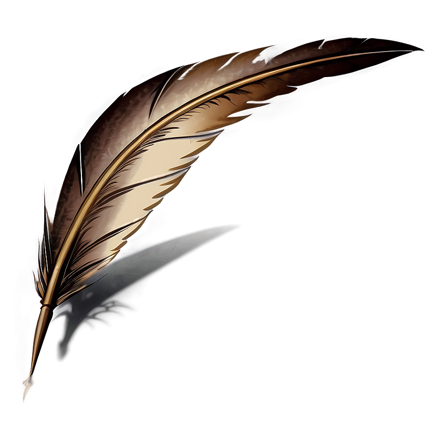 Antique Quill Png Cmw60 PNG